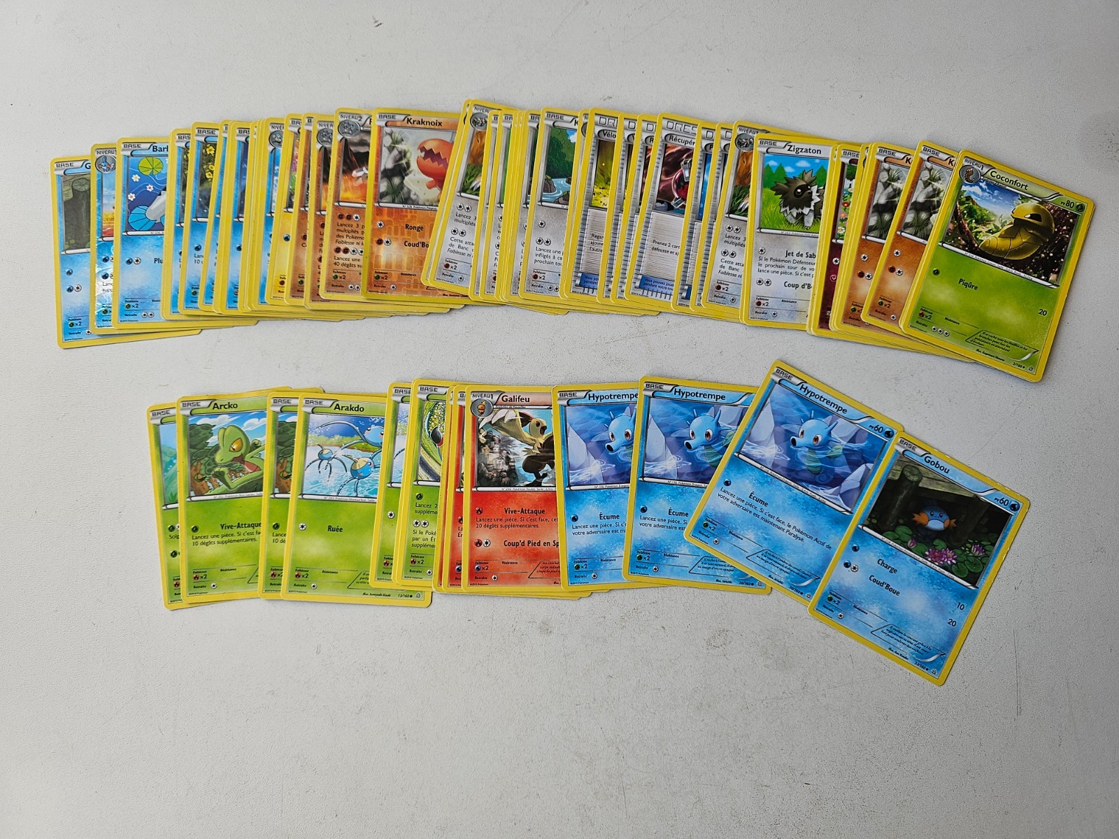 Lotto Collezione 69 Carte Pokémon XY Primo Choc Unco Raro Olo Inverso