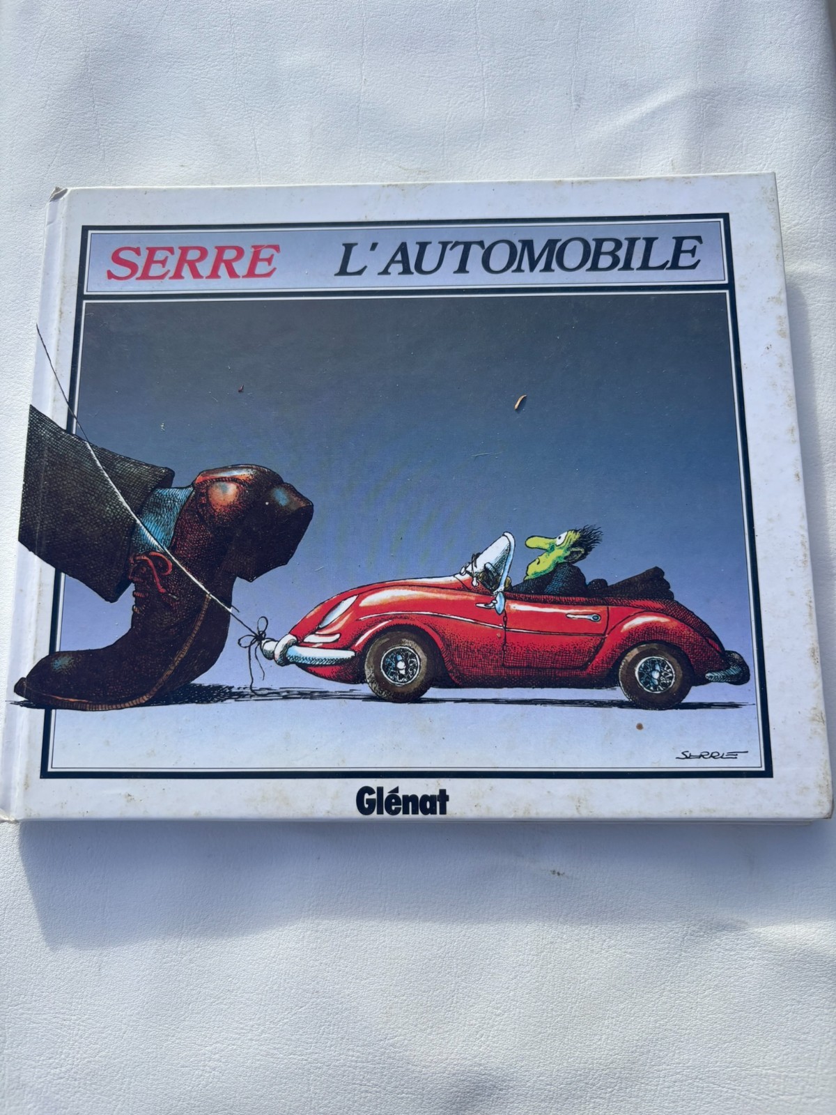 Livre Serre l'automobile  Glenat