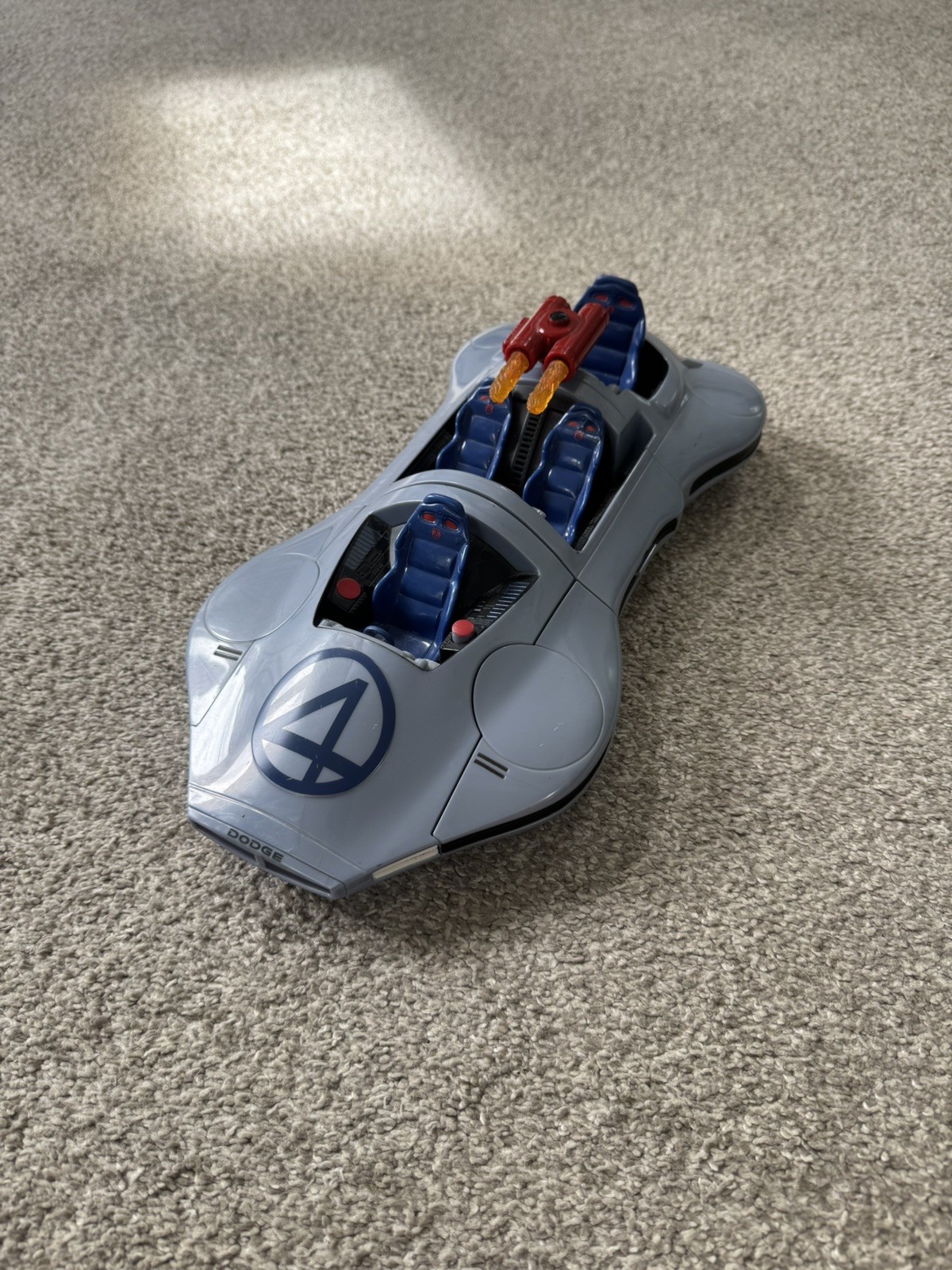 Hasbro Fantastic 4: Rise of the Silver Surfer Dodge Fantasticar 2007 Read Desc
