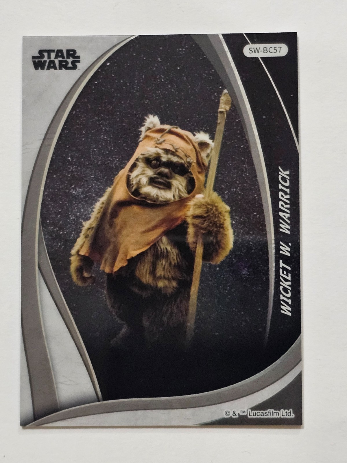 2025 Card Fun Star Wars Power of the Force Wicket W. Warrick