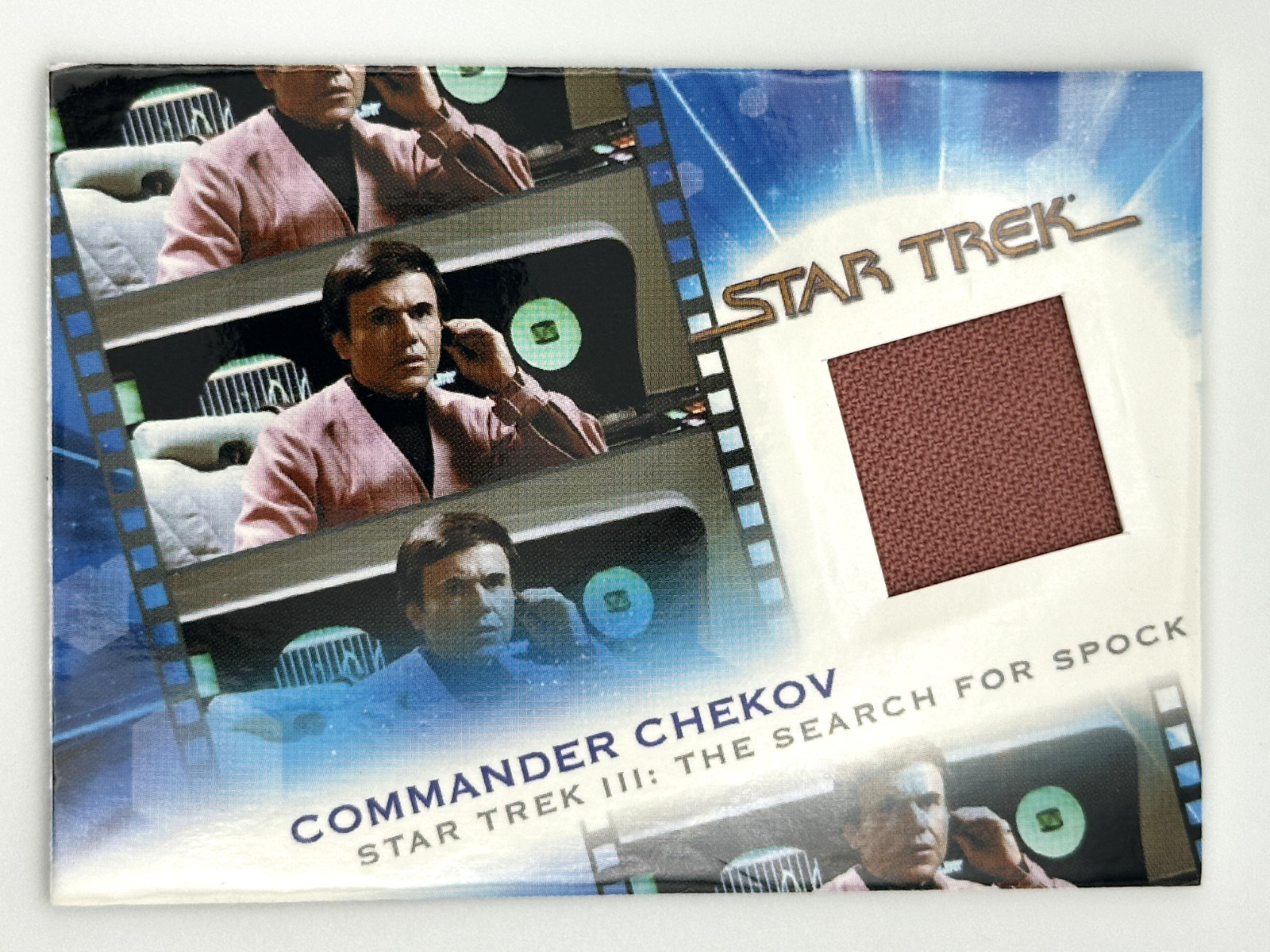 2007 RITTENHOUSE STAR TREK COMANDANTE CHEKOV #MC13 MATERIALE COSTUME /1701