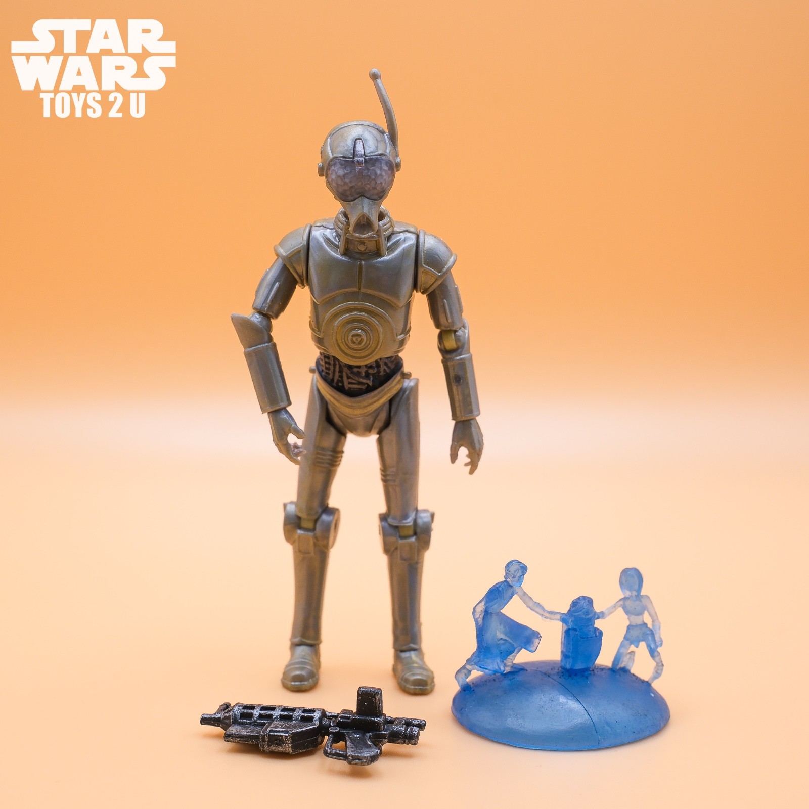 STAR WARS 4A-7 DROIDE SPIA 3,75" PERSONAGGIO 2009 ANIMATO CLONE WARS