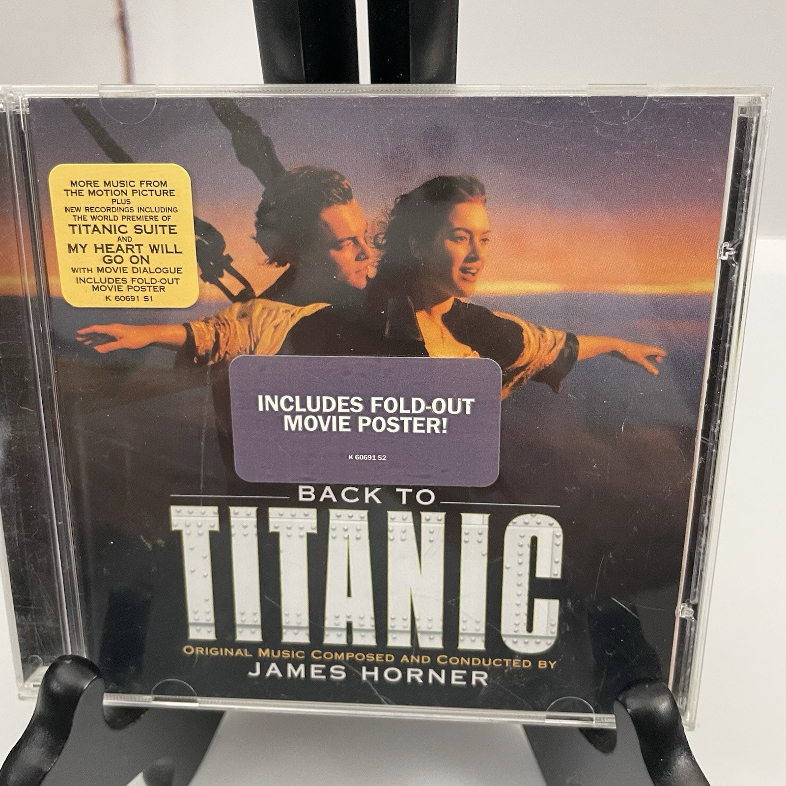 Back to Titanic by James Horner (CD, Aug-1998, Sony Classical)