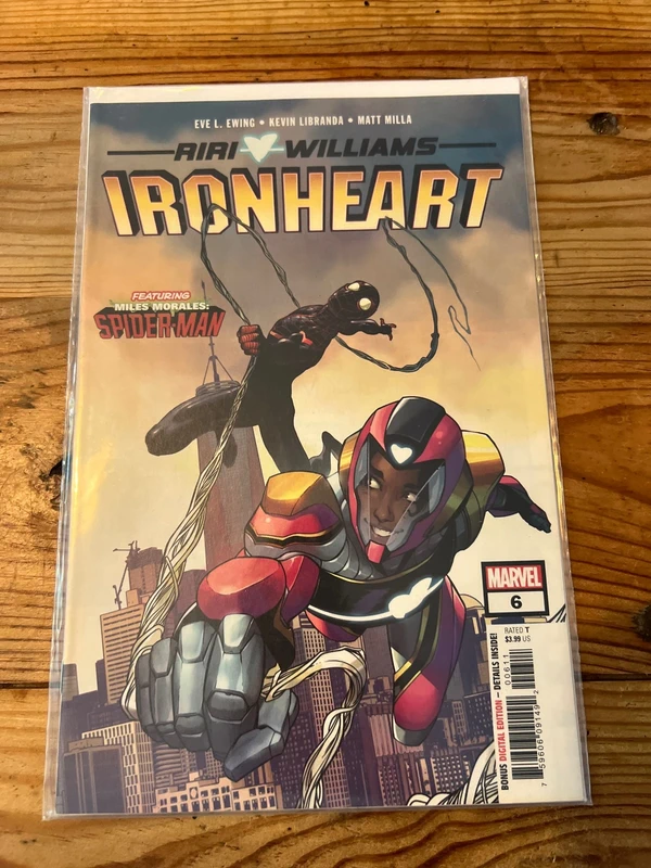 Ironheart #6 Marvel 2019 VO US – Riri Williams & Miles Morales Spider-Man