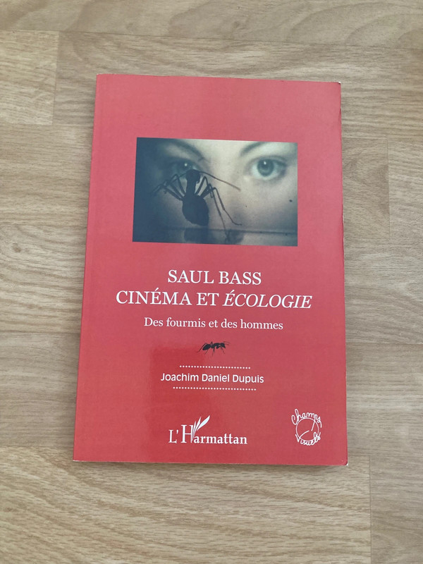 Livre cinéma Saul Bass Cinema et écologie