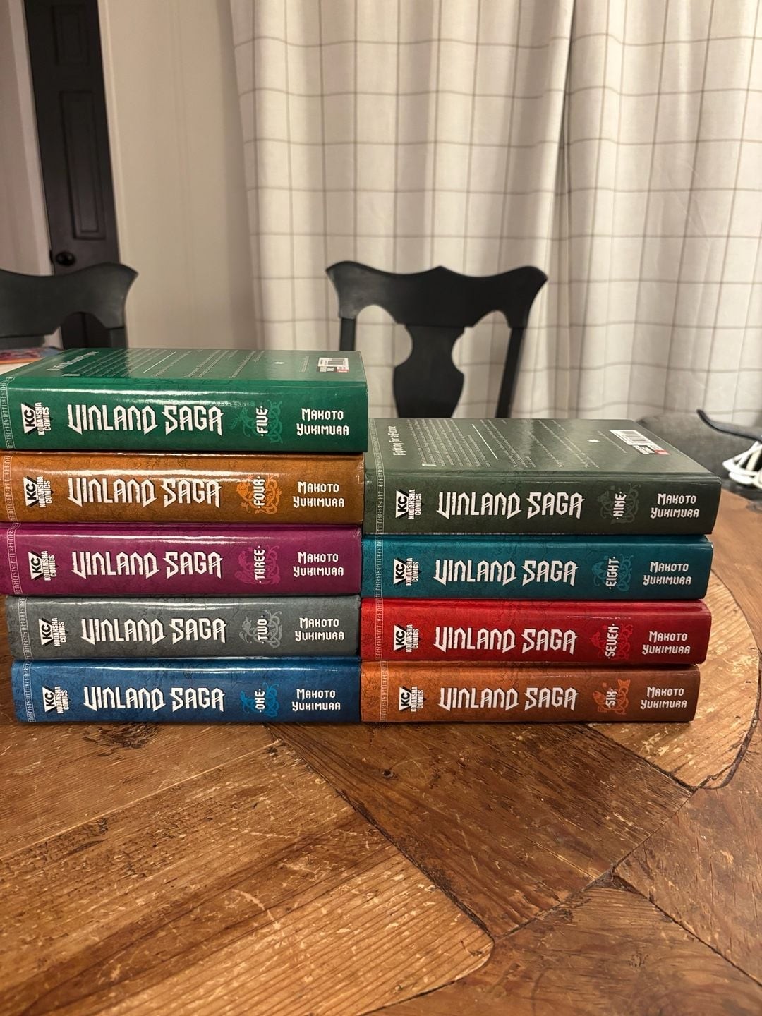 Vinland Saga libri manga copertina rigida set 1-9 Makoto Yukimura