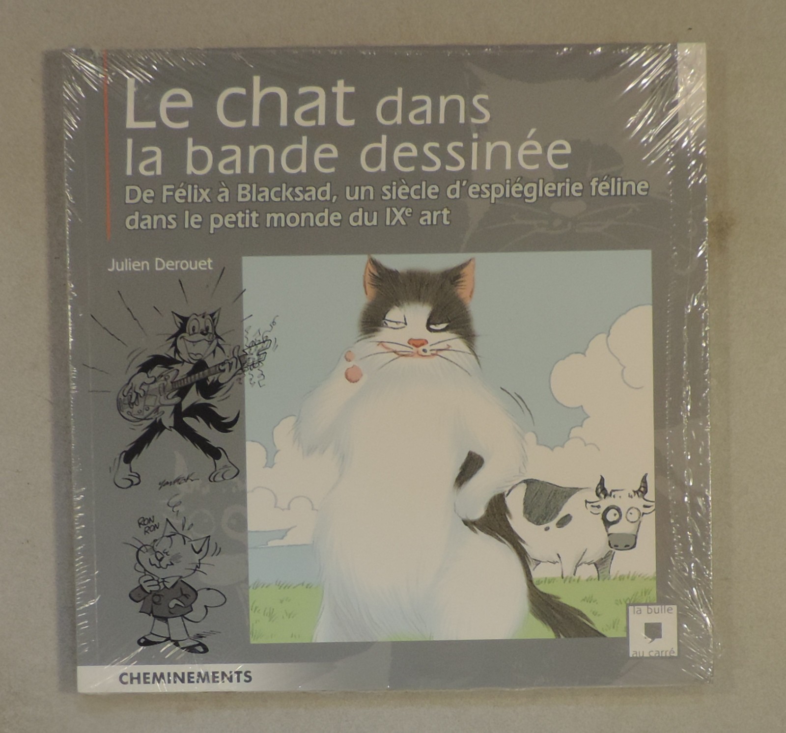 Chat dans la Bande Dessinee Derouet ed Cheminements Neuf