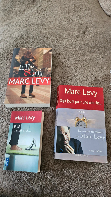 3 livres marc levy