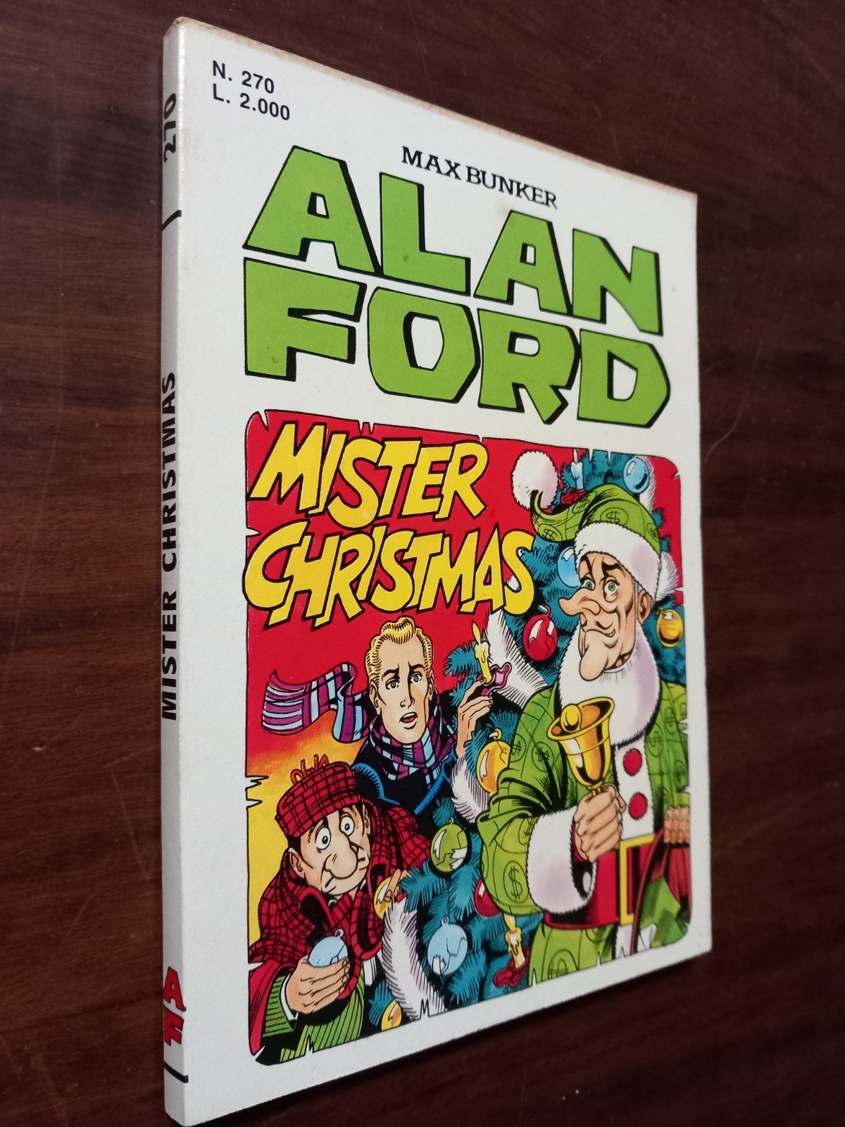 B6642 ALAN FORD I SERIE N° 270 MISTER CHRISTMAS 1991 OTTIMO