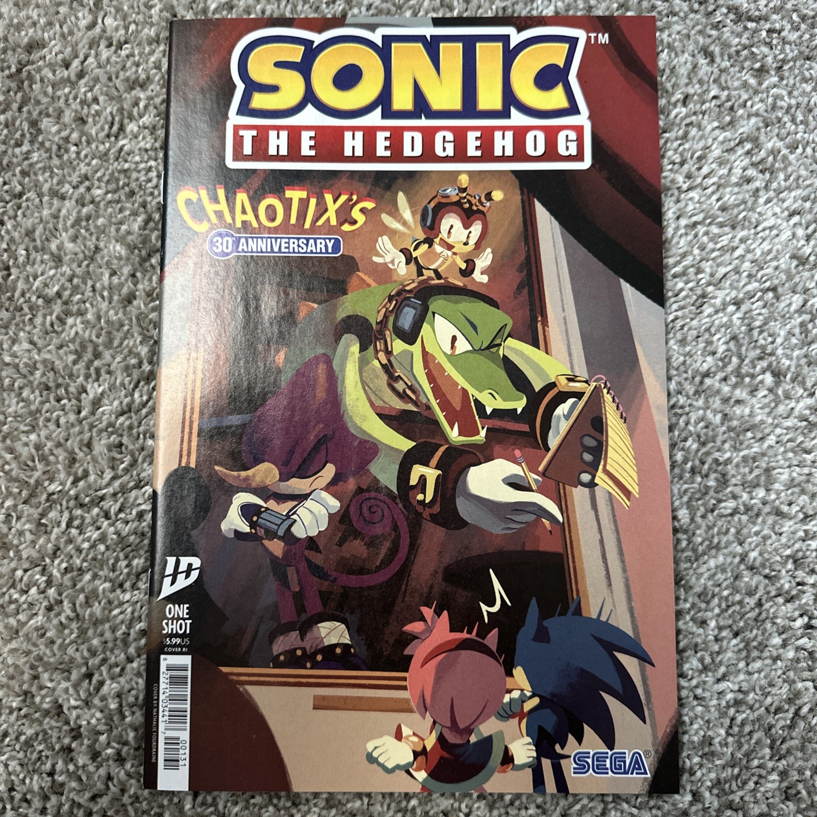 Sonic The Hedgehog (IDW Comics) - Chaotix’s 30th Anniversary Cover RI 1:25 VF/NM