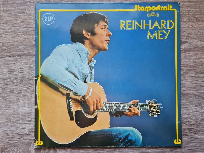 Doppel-LP Vinyl Schallplatte Reinhard Mey Starportrait 1977