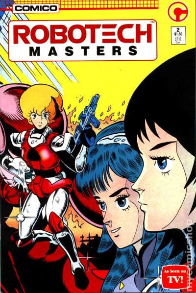 Robotech Masters #2 VF 1985 Immagine Stock