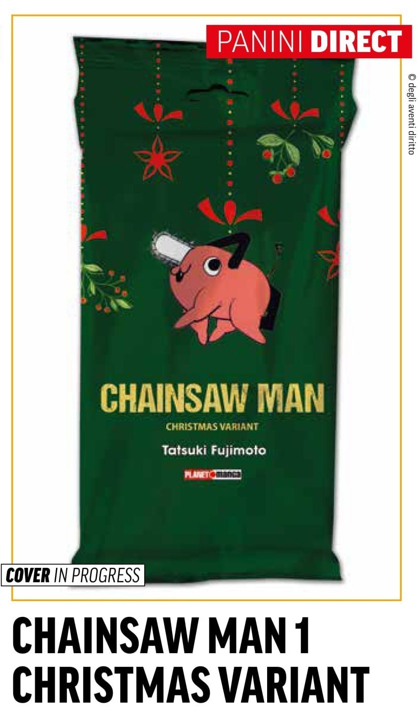 Chainsaw Man 1 Christmas Variant - Planet Manga - Ita - PREORDINE Novembre 2026