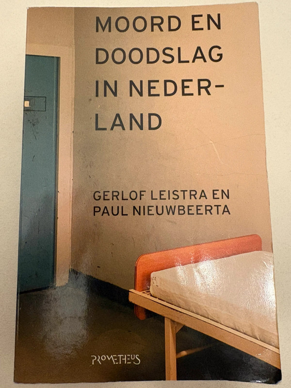 Boek moord en doodslag in Nederland