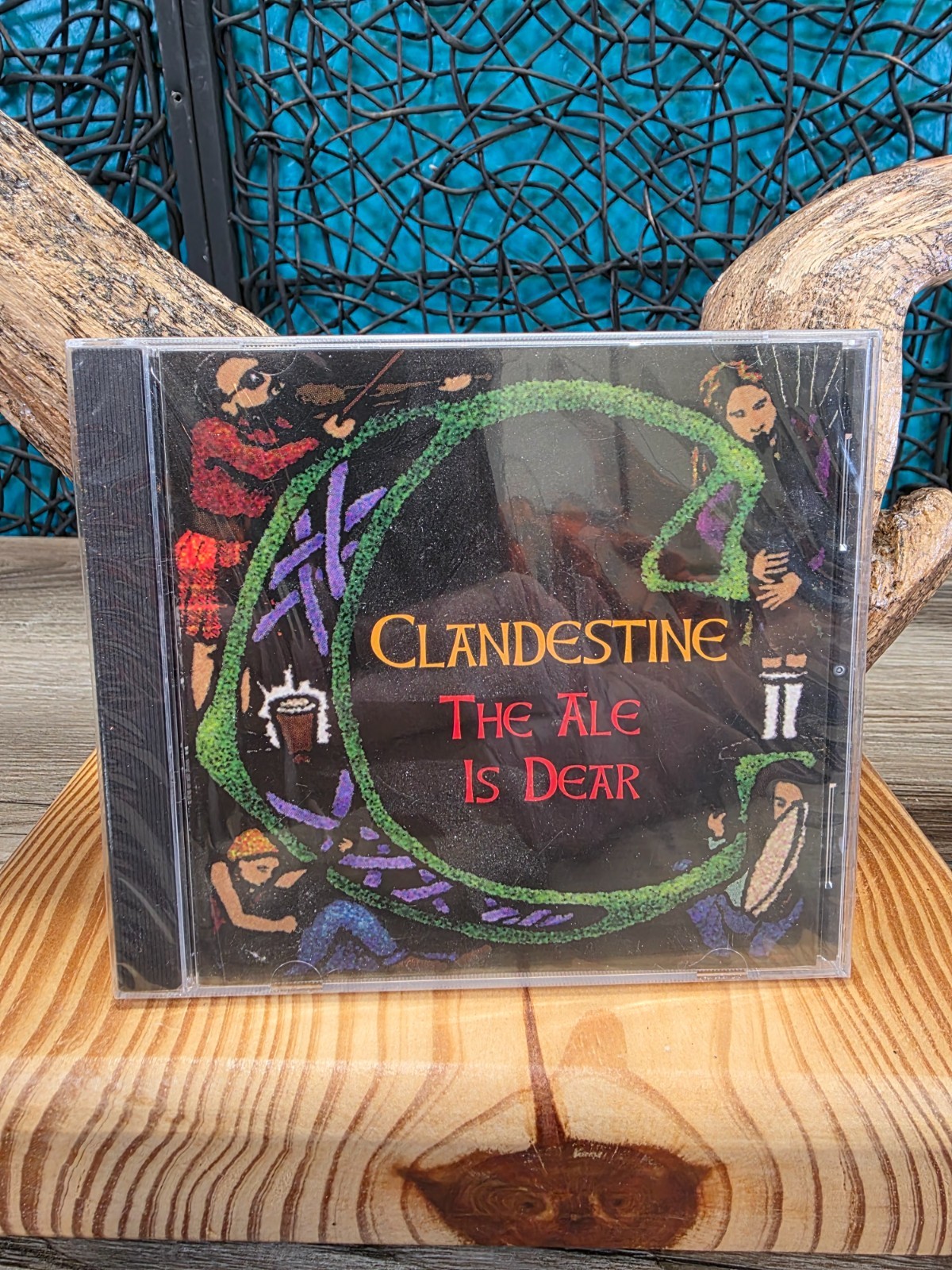 CLANDESTINE THE ALE IS DEAR CD 1996 CELTIC FOLK IRISH BAGPIPE 12 TRACKS RARE NEW