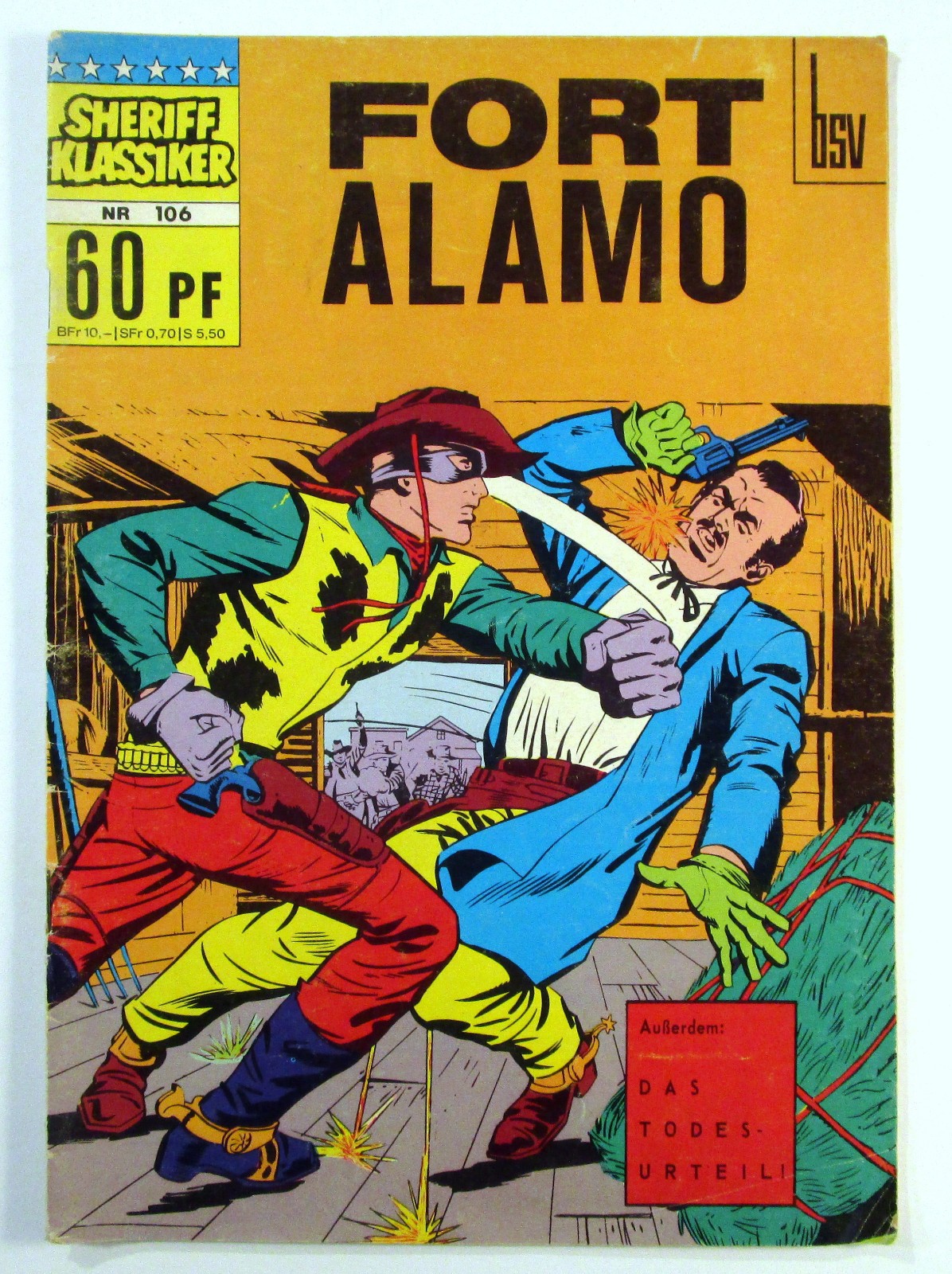Sceriffo Classico Fumetto n.106 Originale BSV Editore 1964 - 1973 Z 2