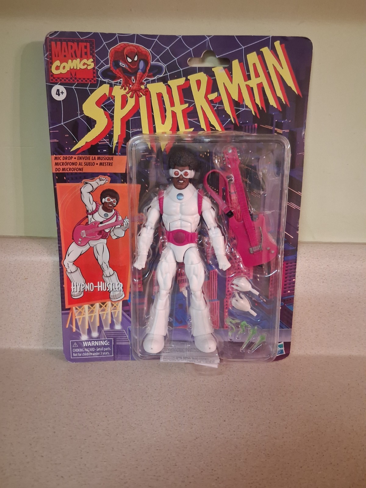 2025 Hasbro Marvel Legends Spider-Man Retro Card Hypno-Hustler 6" Figure 