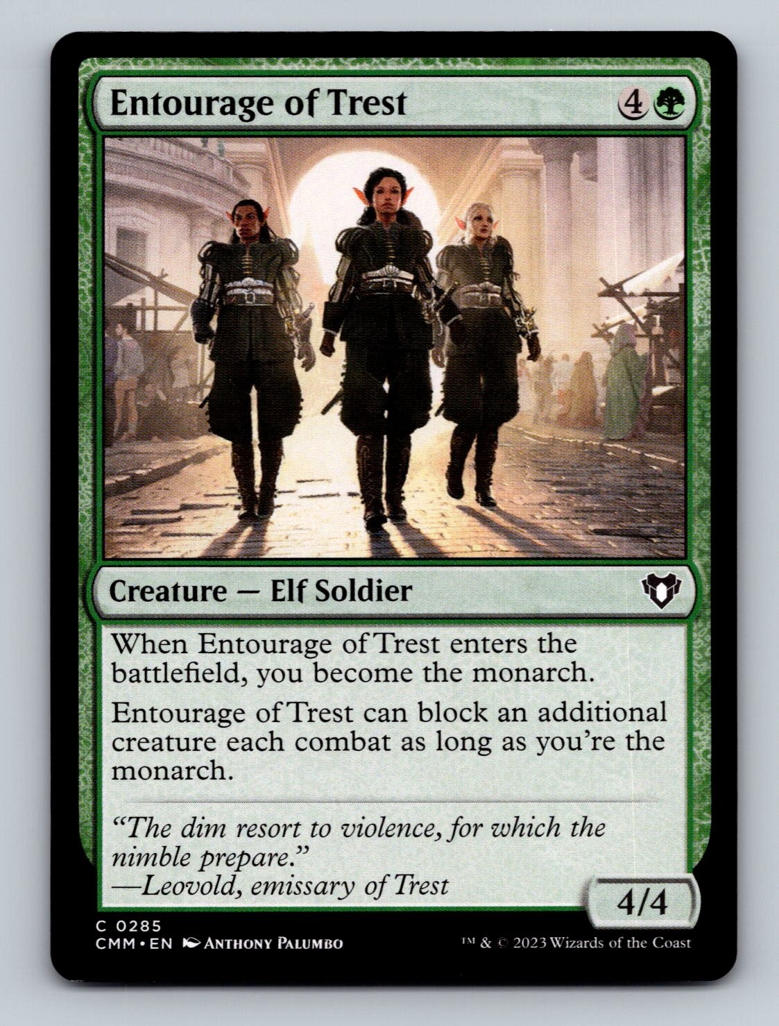Magic: The Gathering Commander Masters Entourage of Trest 0285 [e226]