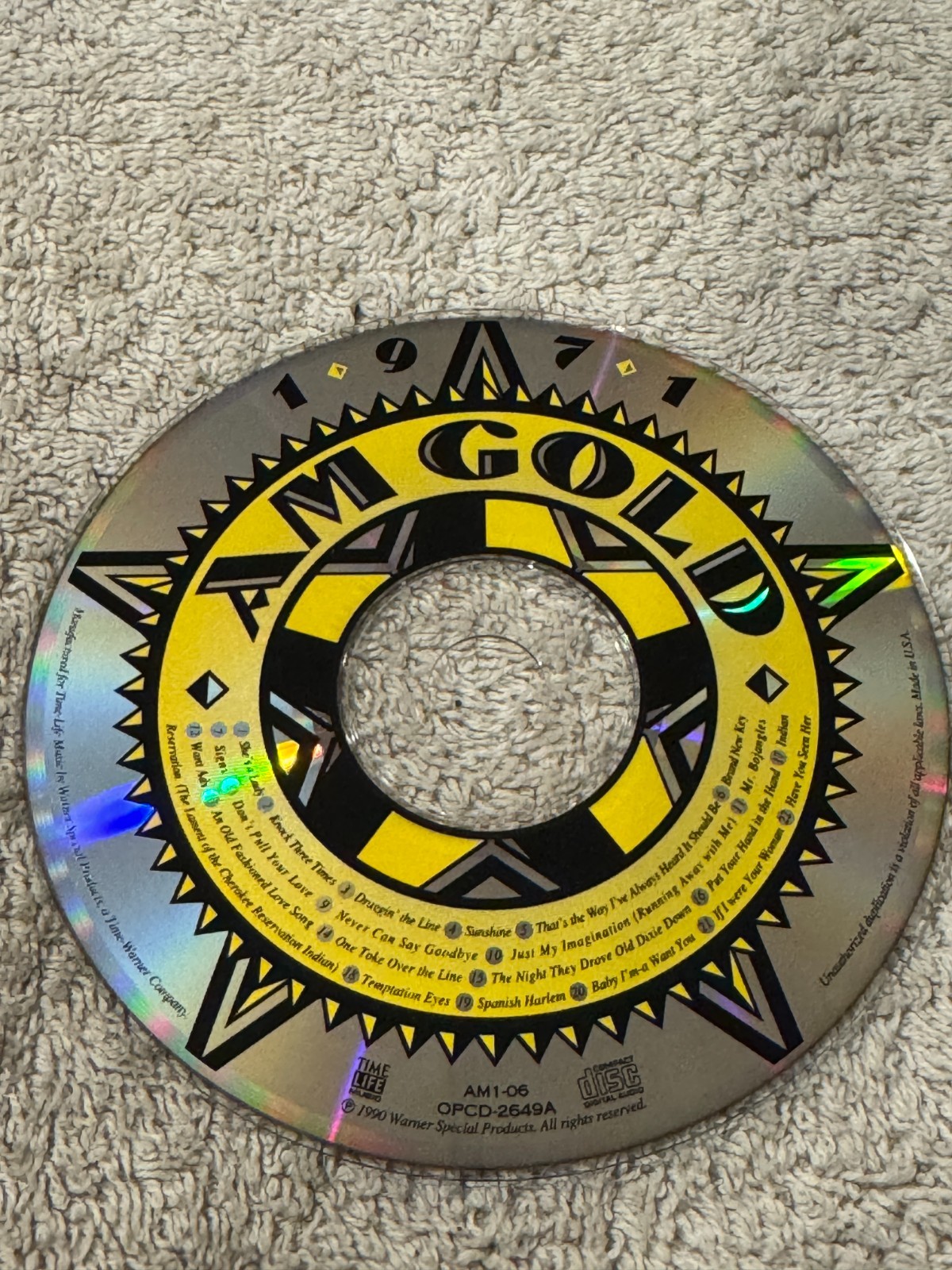 AM Gold 1971 CD - CD ONLY IN GOOD CONDITION!!!