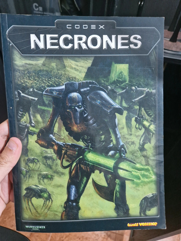 Codex warhammer 40.000 necrones
