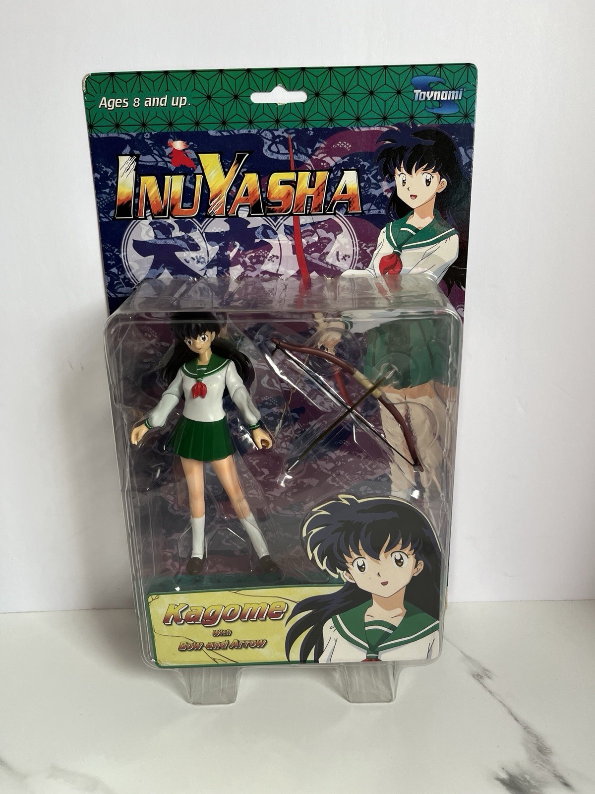 INUYASHA KAGOME Serie 1 con ARCO E FRECCIA ACTION FIGURE 2004 TOYNAMI