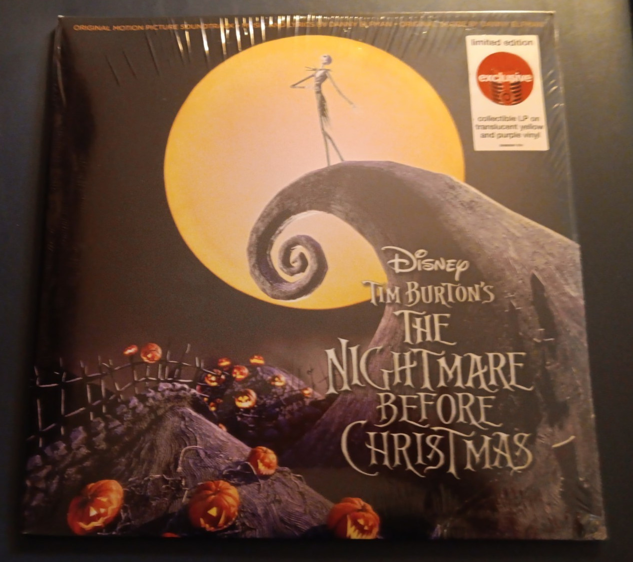 The Nightmare Before Christmas 12" Vinyl LP 2 Album Collection Target Exclusive