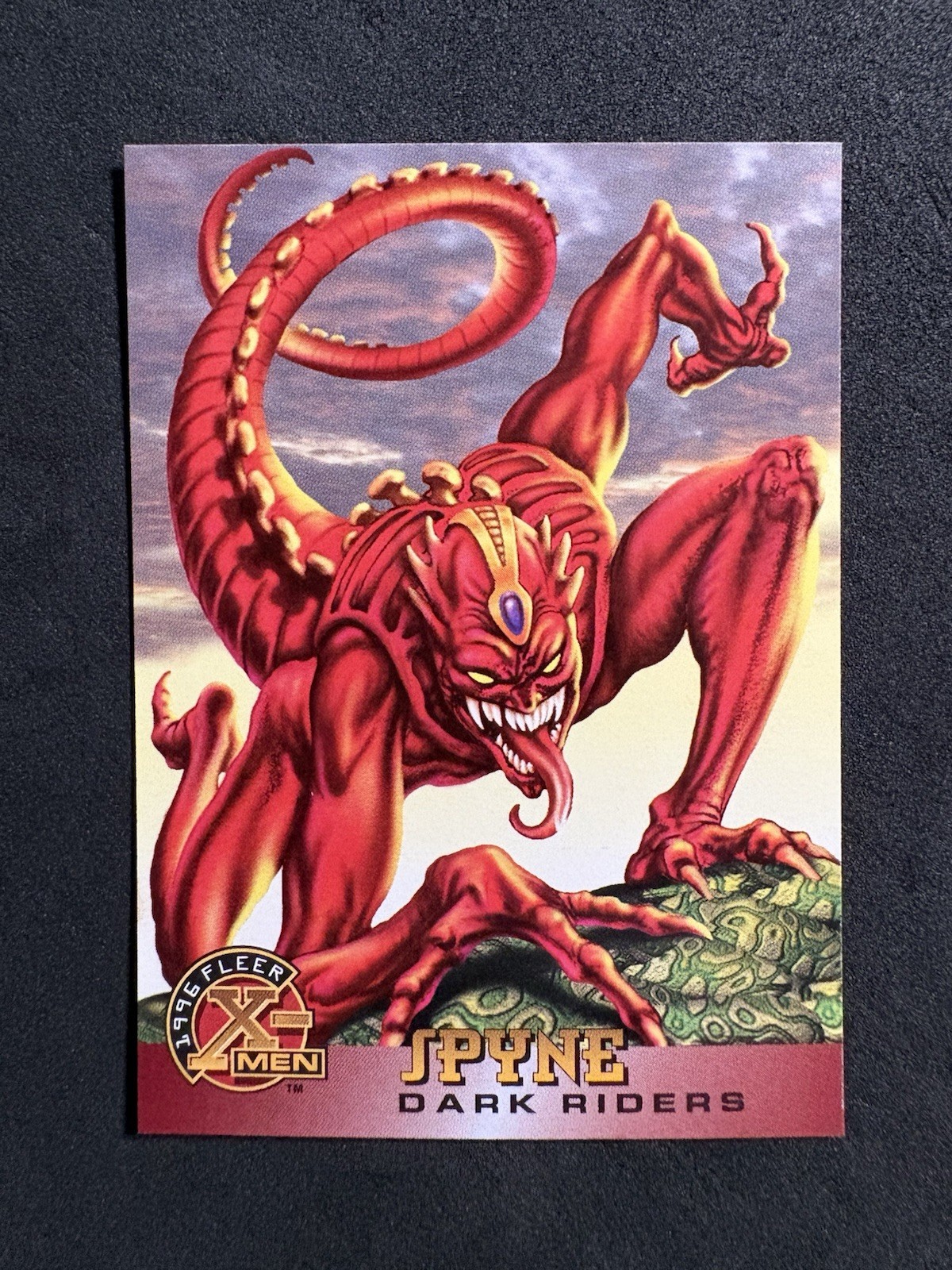 1096 Fleer X Uomo Spyne Dark Riders