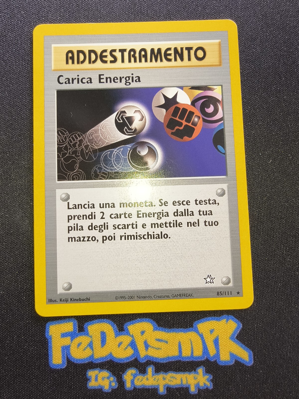 Carica Energia – 85/111 – NEO GENESIS – ITA – POKEMON A19
