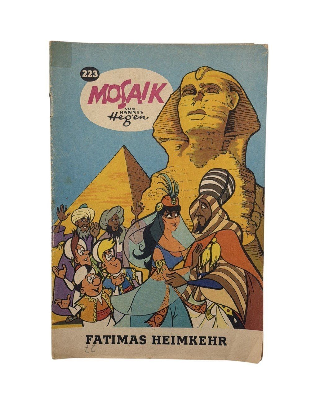 Mosaico di Hannes Hegen n. 223 Fatimas Hometurn DDR Comic