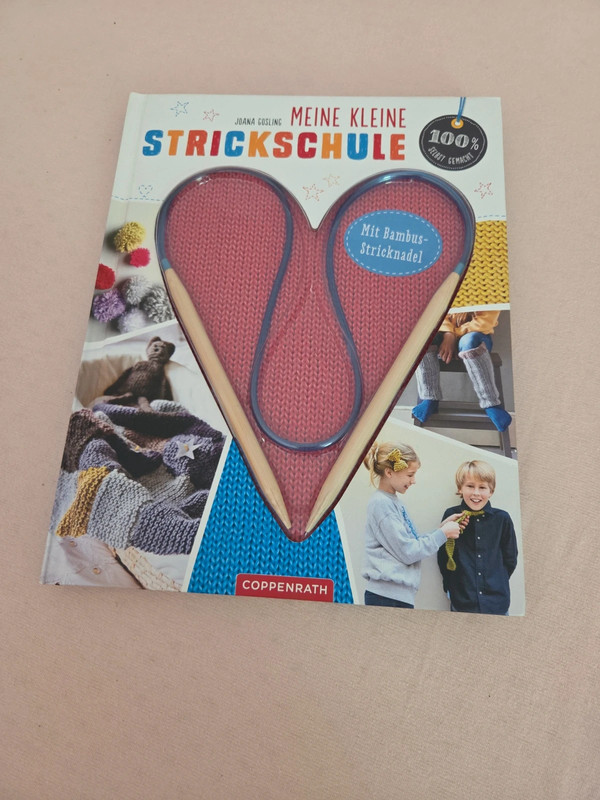 Meine kleine Strickschule mit Stricknadeln