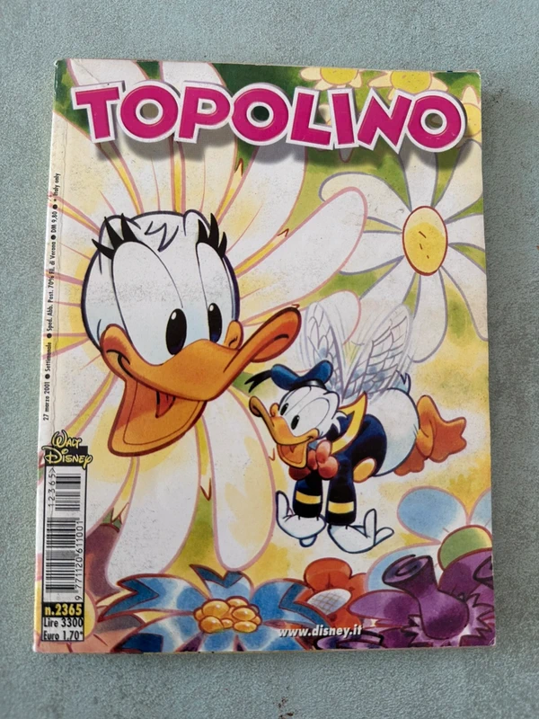 Topolino n. 2365 – 27 marzo 2001 – Fumetto Disney vintage