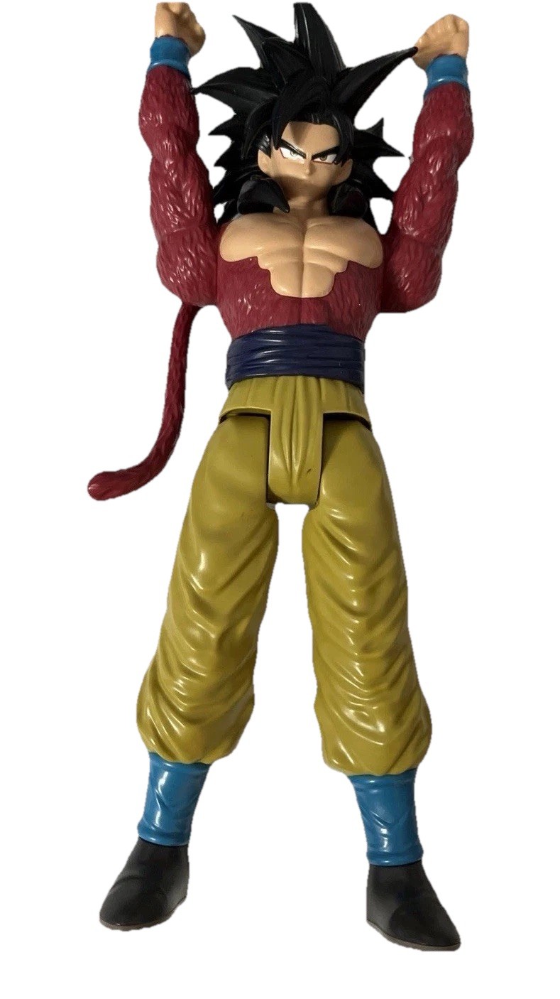 Modellino Dragon Ball Z Goku Super Saiyan Asceso Livello 4