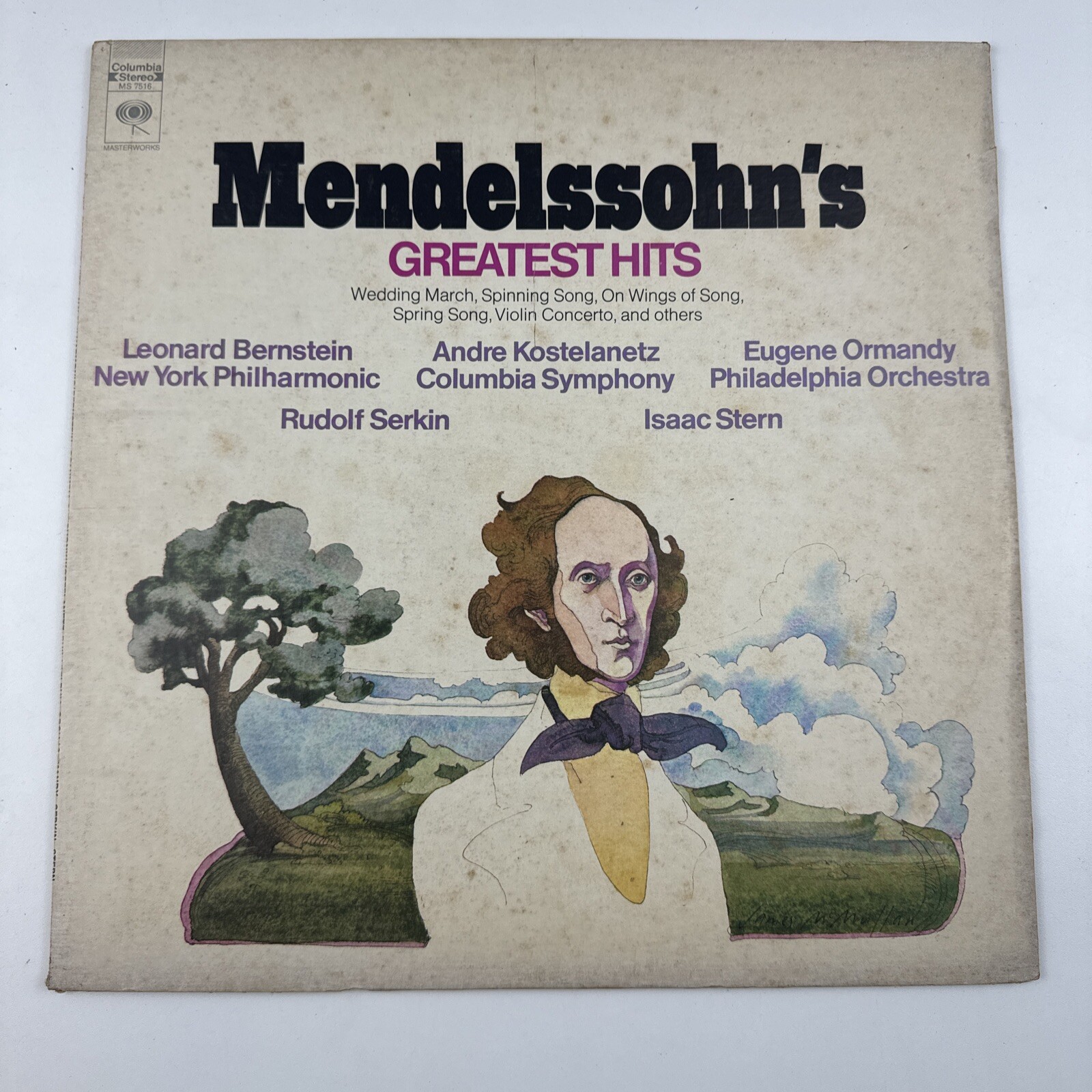 Mendelssohn's Greatest Hits LP Vinyl Record Columbia MS 7516
