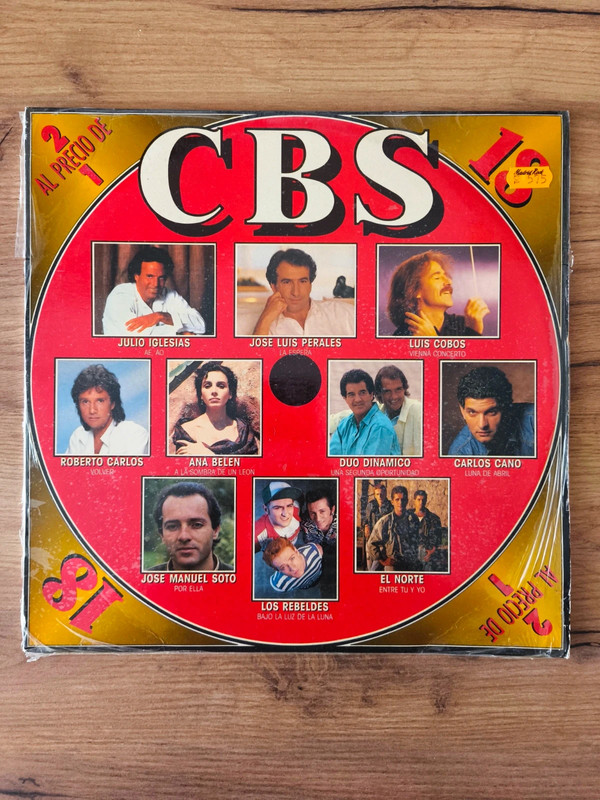 Vinilo CBS Edición 2 discos