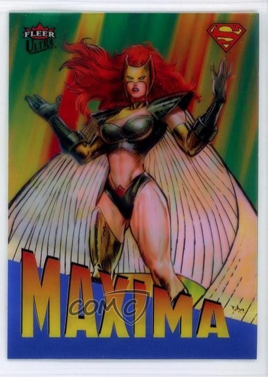 2026 Fleer Ultra Superman '95 Retro Blue Maxima #R-22 0tp5