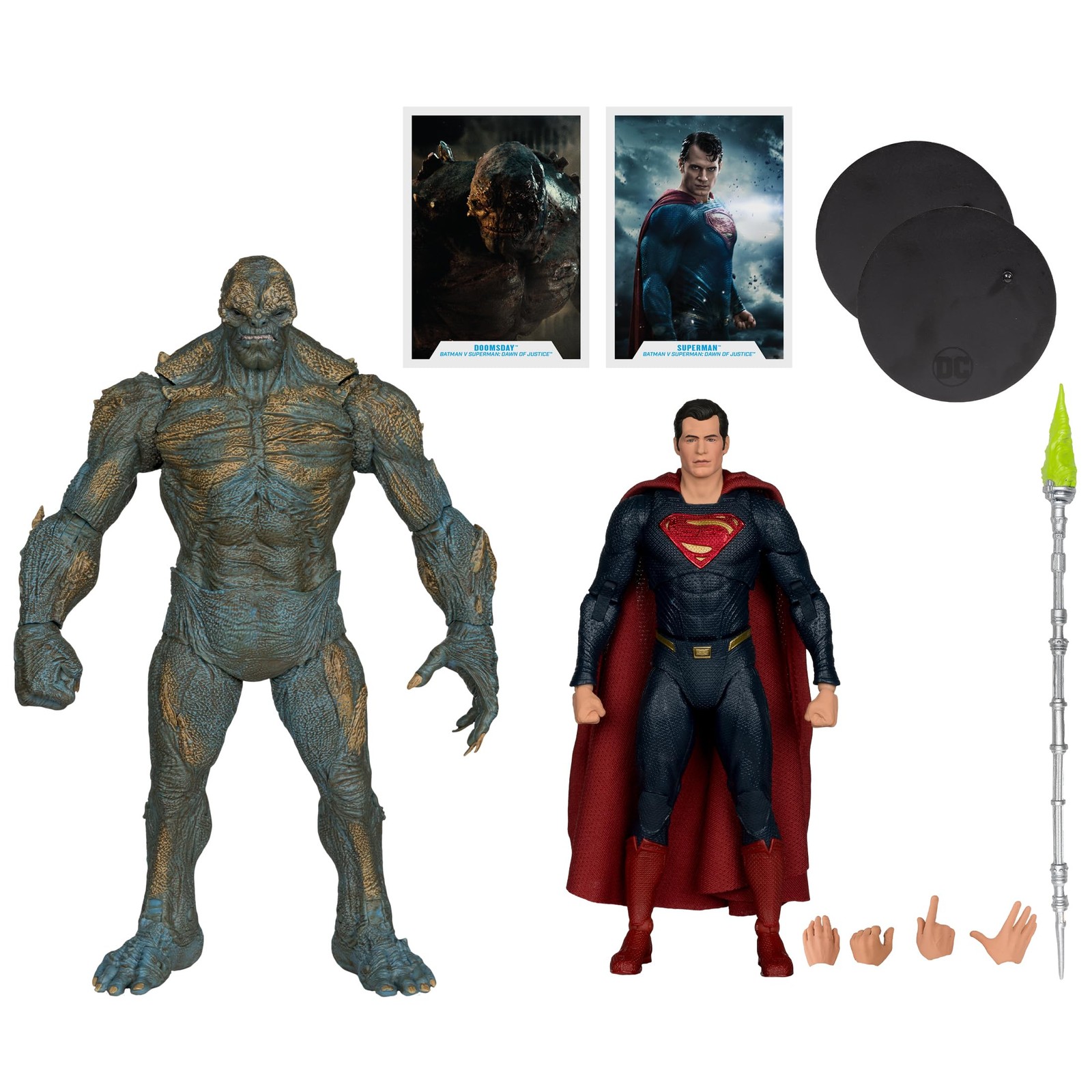 Modellino McFarlane DC Multiverse Doomsday & Superman 2 pezzi 7 pollici