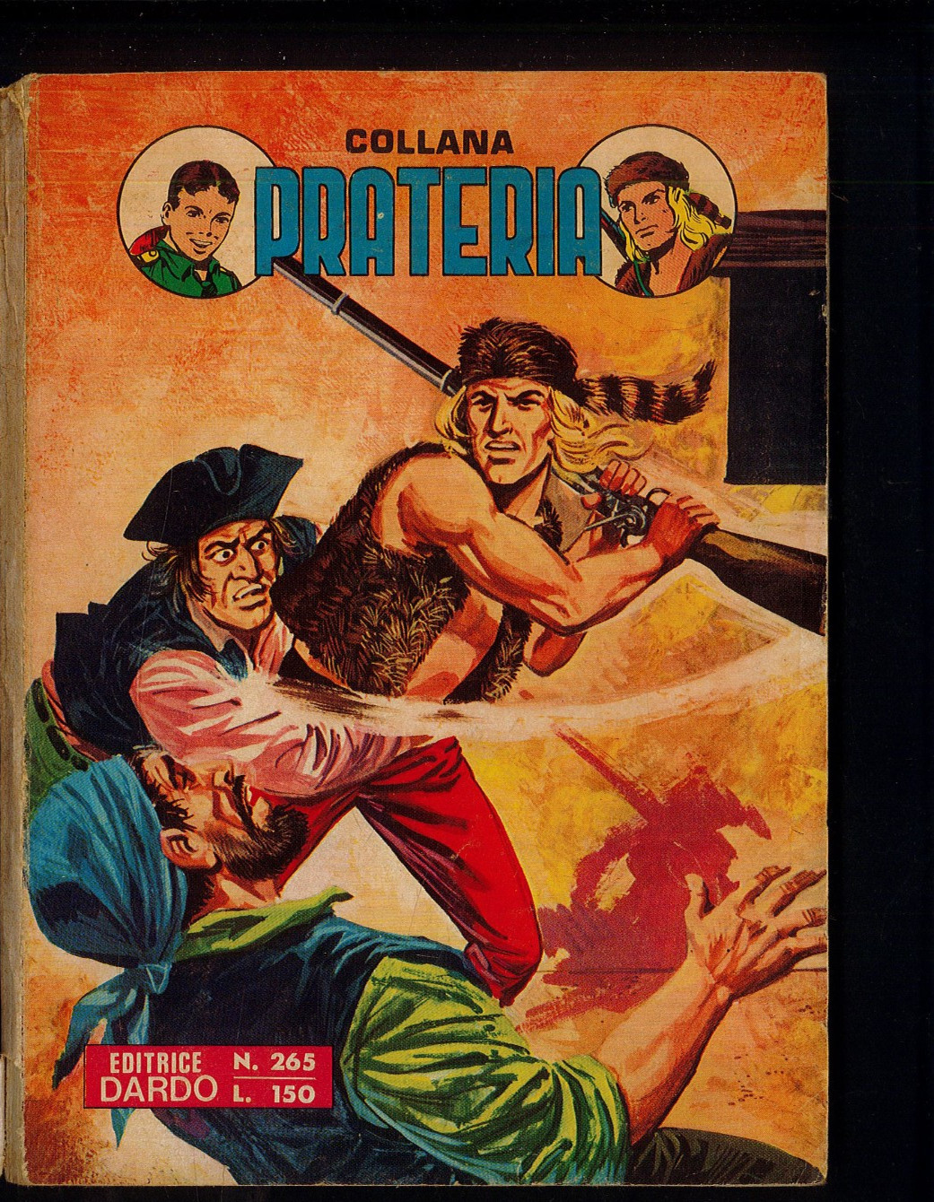 Capitan Miki - Grande Blek Collana Prateria n.265 1970 Ottimo Editoriale Dardo▓