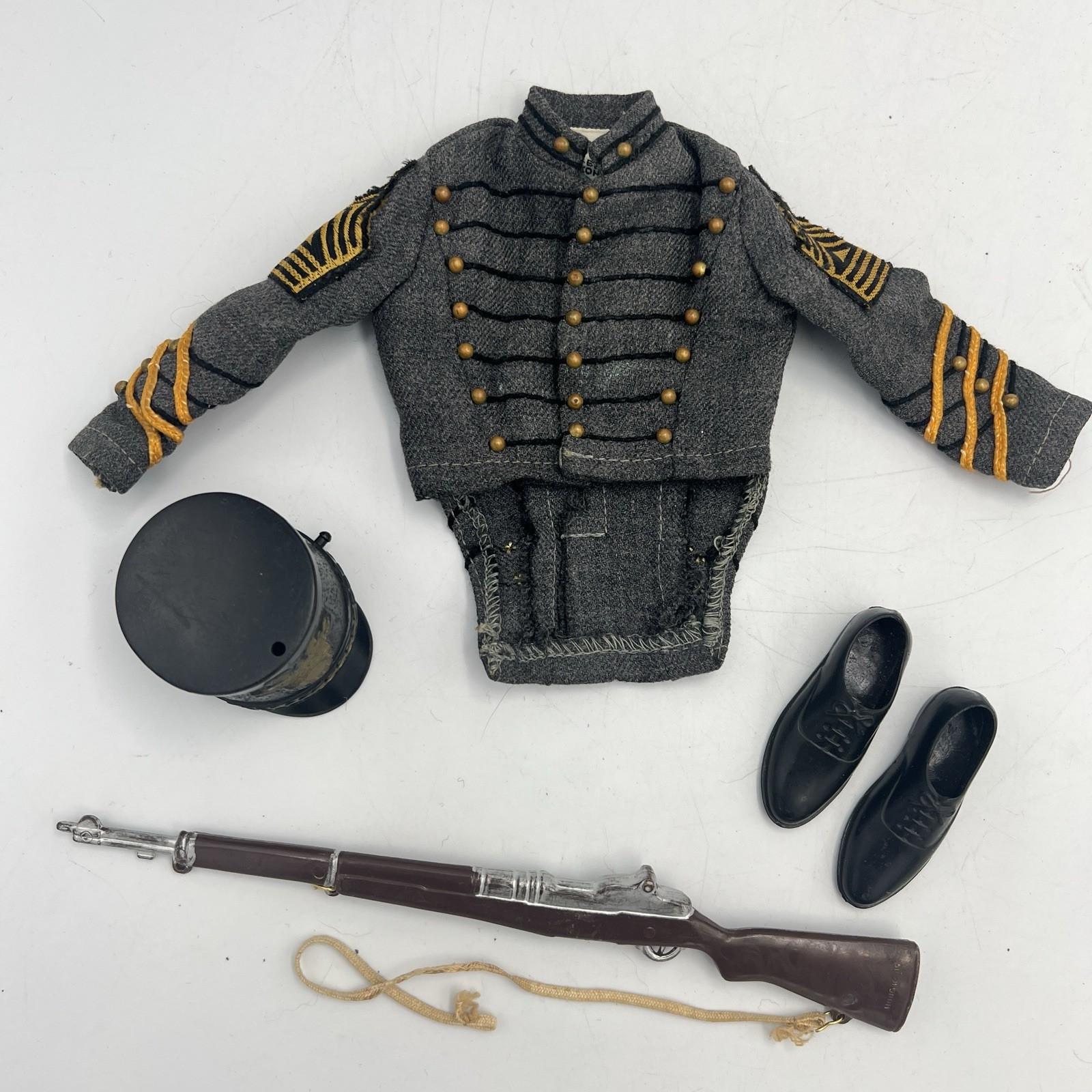 Uniforme abito cadetto GI Joe West Point 1964 vintage