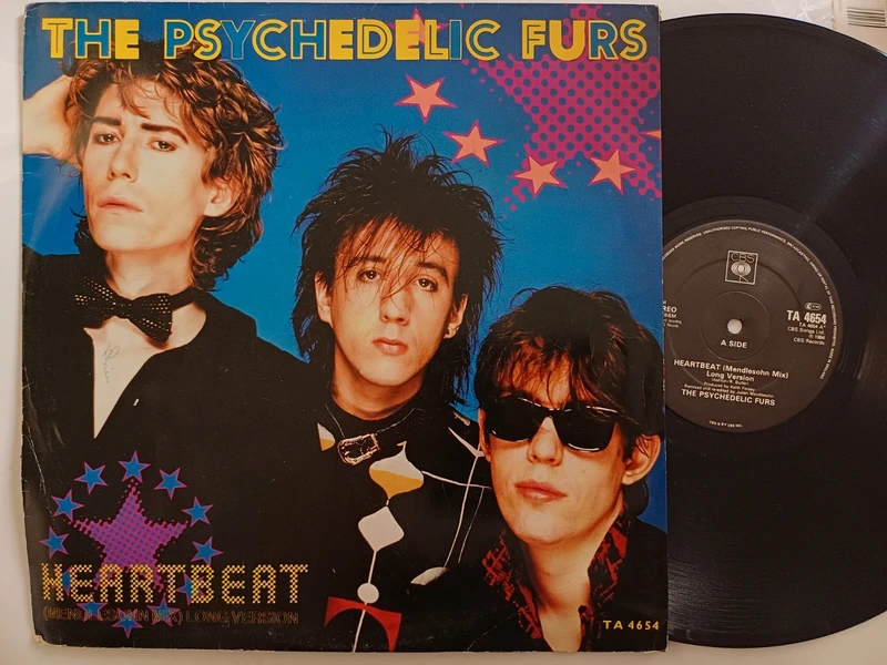 Vinyle 12" maxi 45t The Psychedelic Furs heartbeat