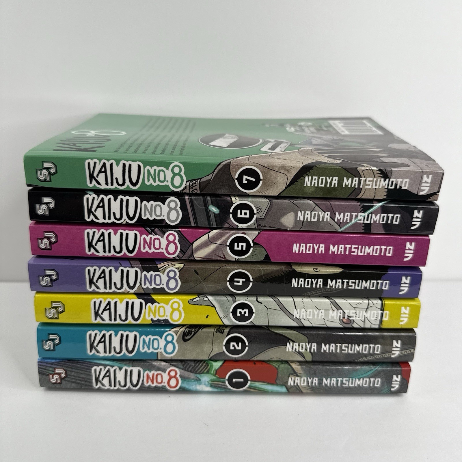 VIZ Media Kaiju n. Lotto 8 Manga Vol 1-13 Naoya Matsumoto TPB Inglese