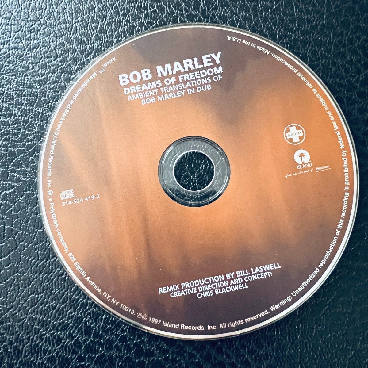 Bob Marley – Dreams of Freedom CD ONLY NO CASE  1997 Dub Reggae Ambient Island