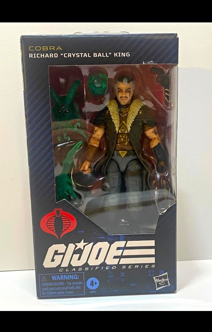 Hasbro G.I. Modellino in plastica Joe Classified Series Cobra Crystal Ball King