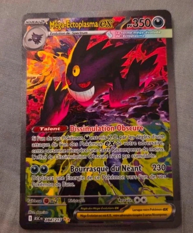Pokémon – Méga-Ectoplasma-EX 284/271 – Évolution de Méga-Évolution