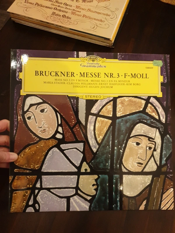 Vinyle bruckner messe nr 3 f moll