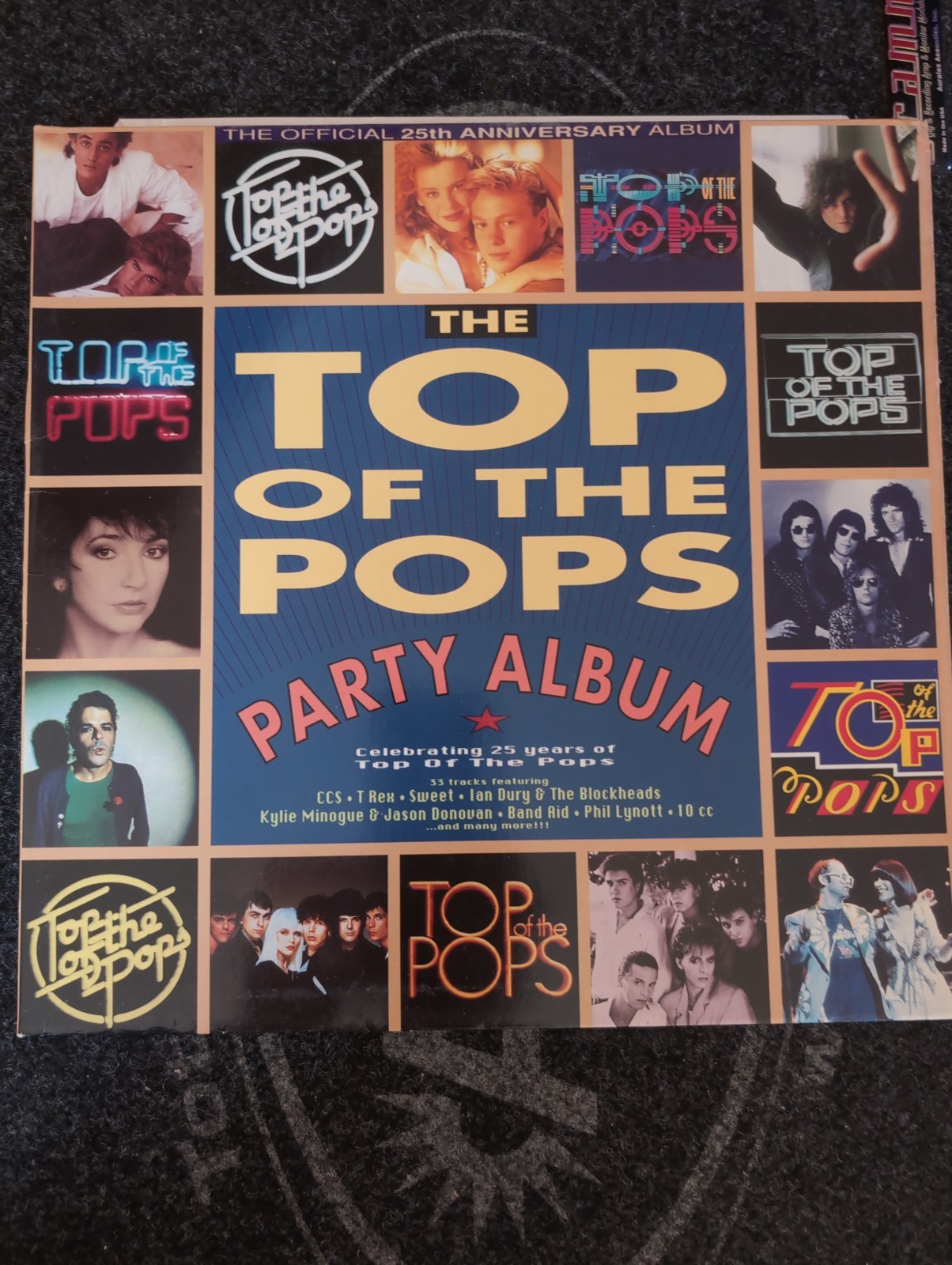 V/A - The Top Of The Pops Party Album DOUBLE LP . EX/ VG+ Play Tested S594