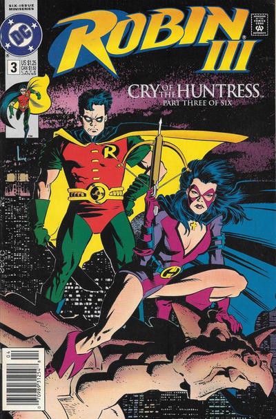 Robin III: Cry of the Huntress #3 (Newsstand) VG; DC | low grade - Chuck Dixon M