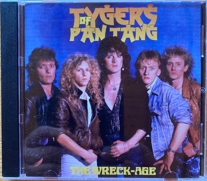Tygers of Pan Tang "The wreck-age" rare CD !