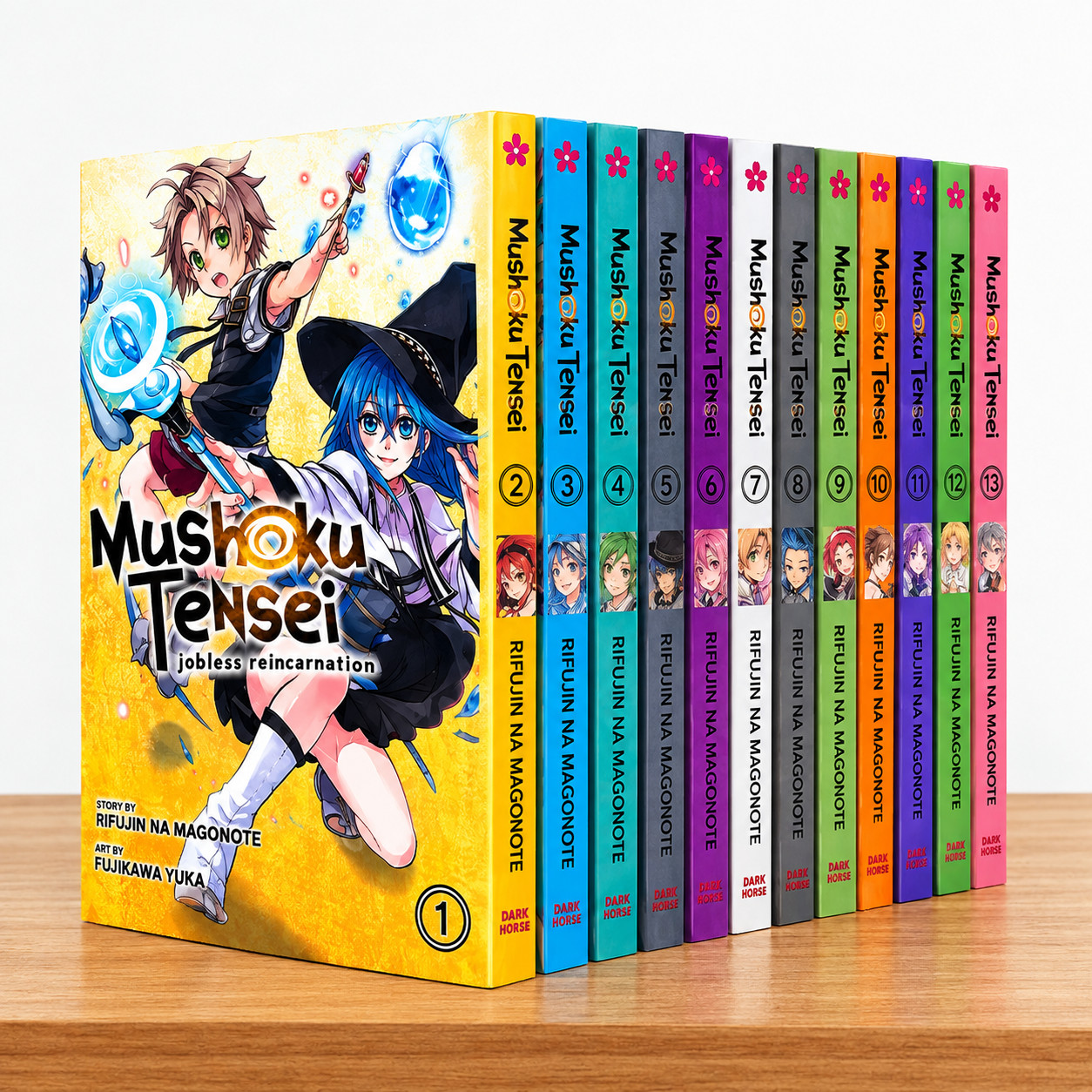 Mushoku Tensei Jobless Reincarnation Manga Fumetto Vol 1-22 Half/Full Set Eng