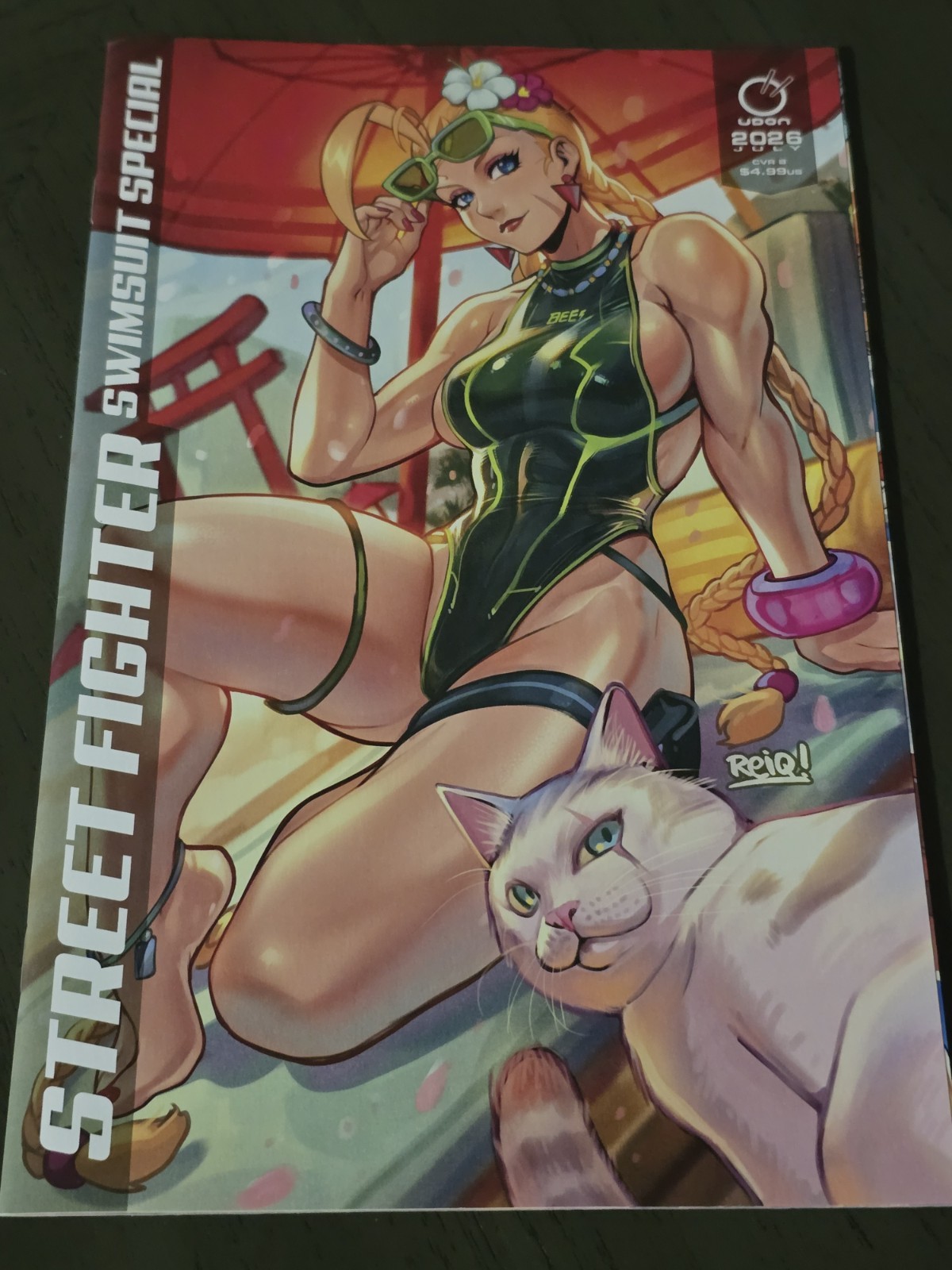 Costume da bagno Street Fighter 2026 Special #1 cover B/variante Reiq/UDON Capcom/nuovo+
