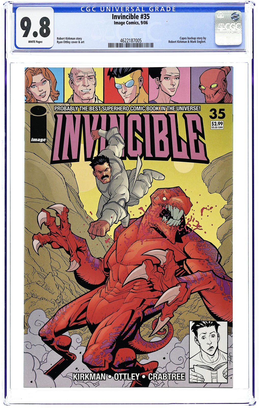 Invincible #35 CGC 9.8 2006 4622187005